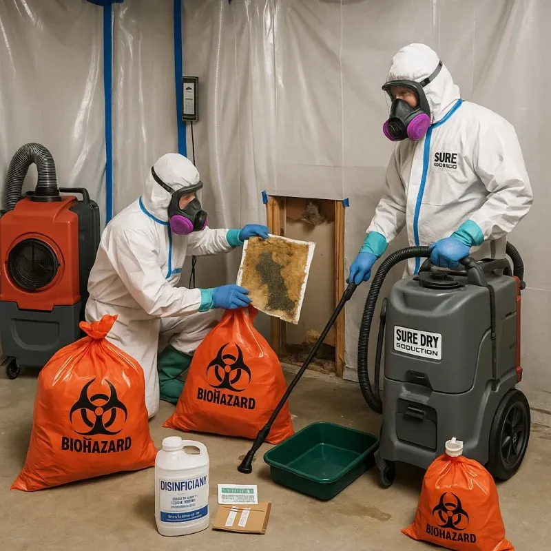 Contaminated Water Handling Protocols process in Caledonia, WI